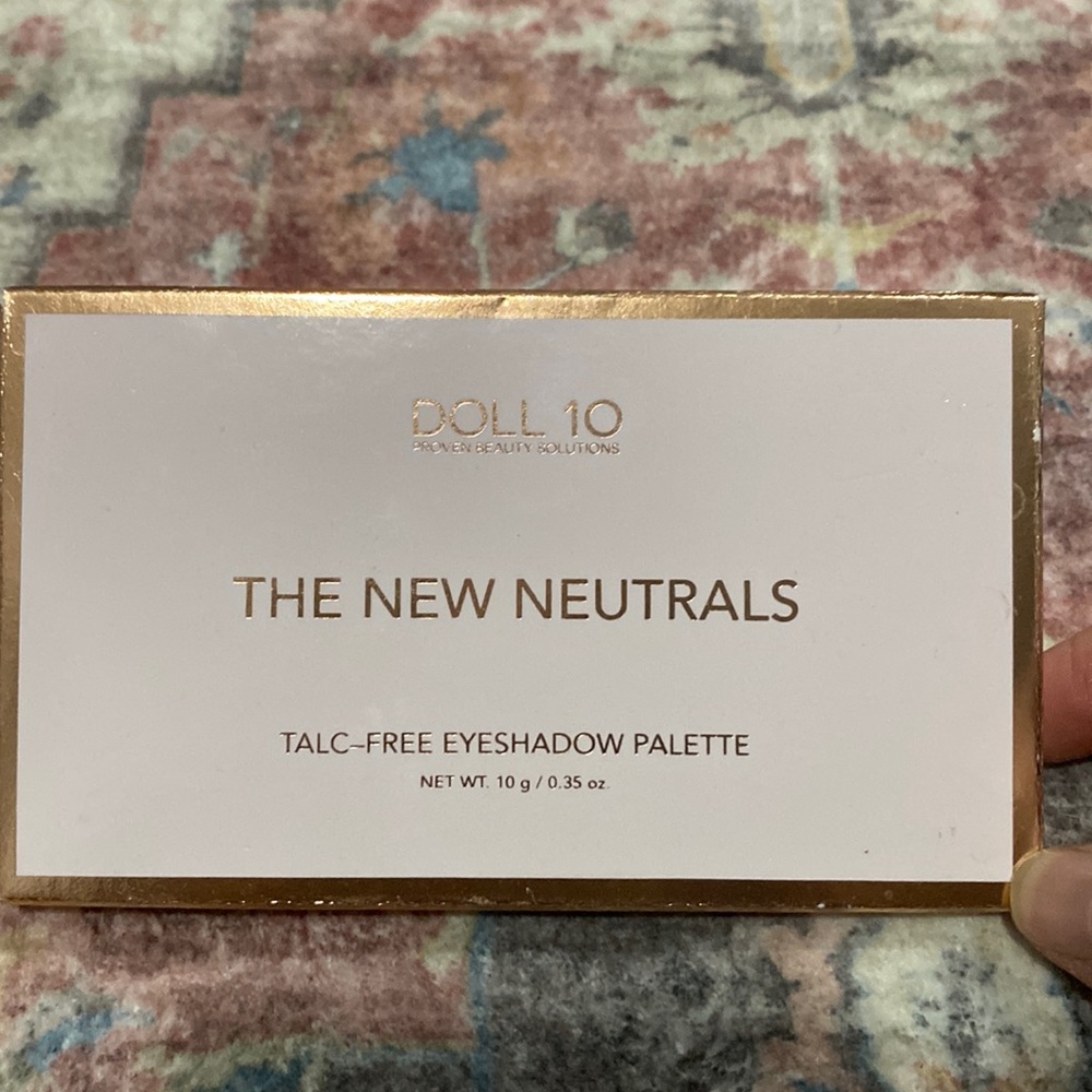 Brand New, Doll 10 “the new neutrals” eyeshadow palette